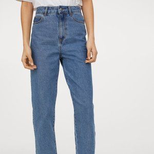 NWT H&M Mom High Ankle Jeans